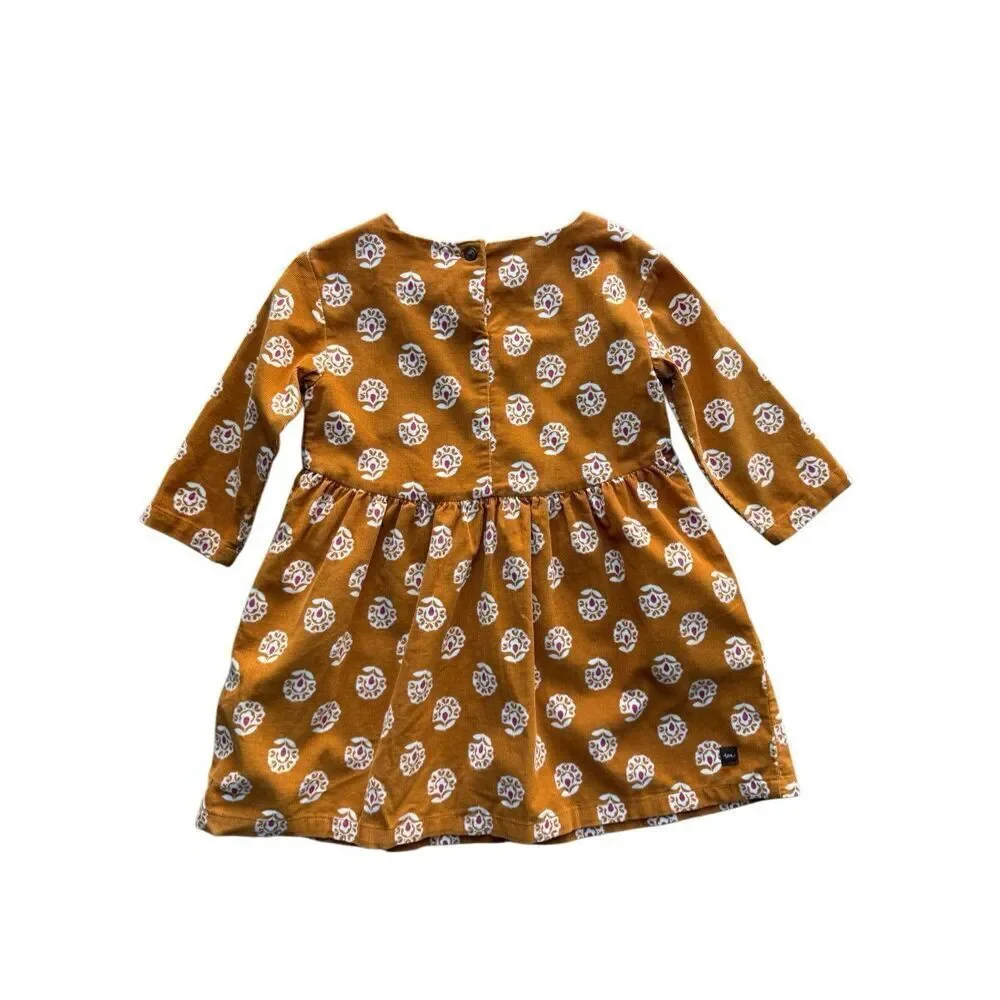 Tea Collection Girls’ Fall Corduroy Dress Size 2T